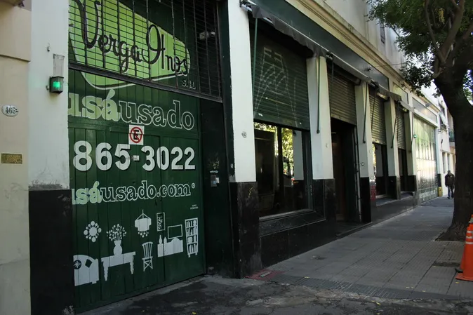 Fachada del edificio de Verga Hnos en Almagro